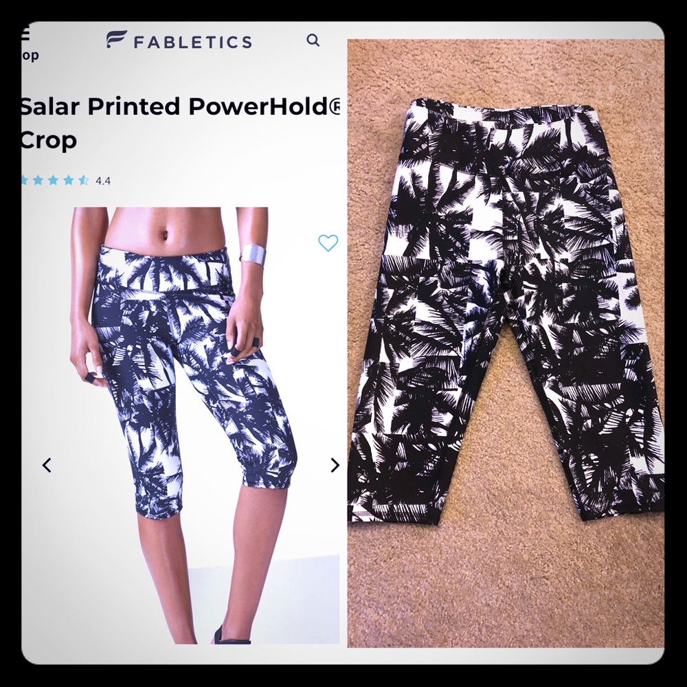 Fabletics Printed Crops